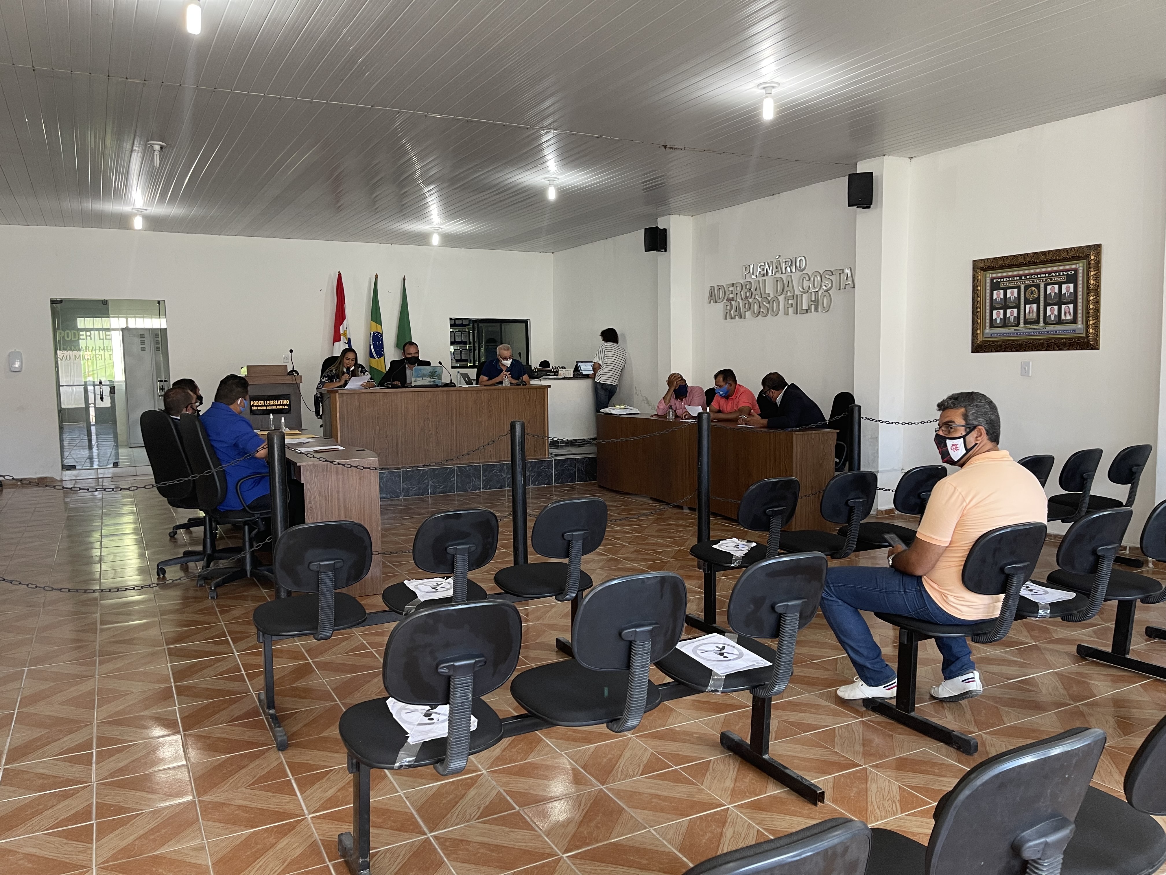 Na 13ª sessão ordinária, vereadores votam proposições e realização audiência pública da LDO/22.