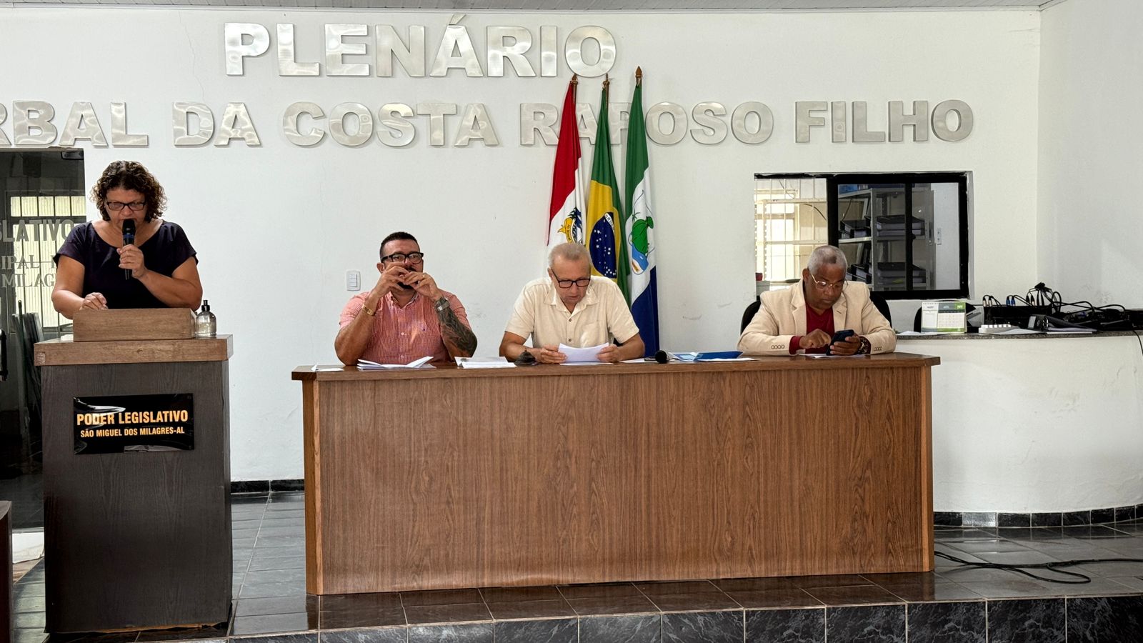 7ª Sessão Ordinária da Câmara Municipal de São Miguel dos Milagres